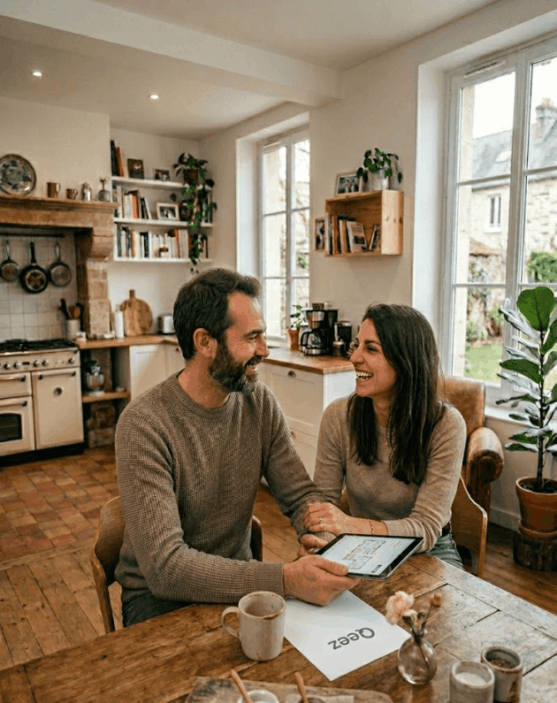 QeeZ application interface