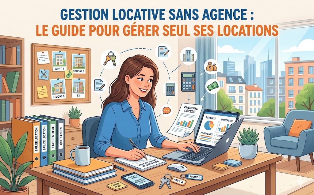 Gestion locative sans agence : le guide pour gérer seul ses locations